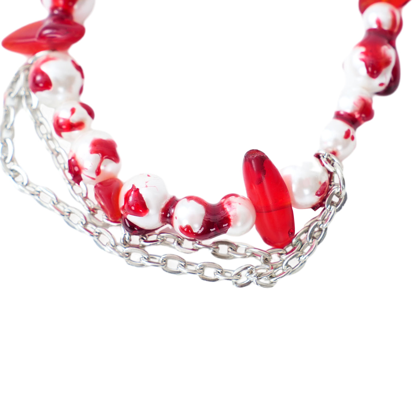 Gothic Red Bloody Bracelet