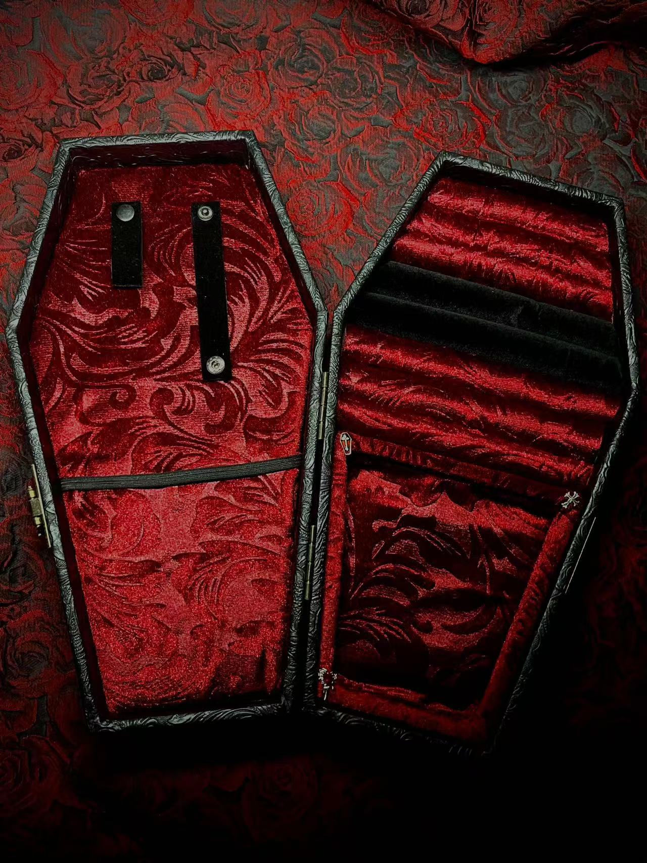Handmade Coffin Jewelry Box
